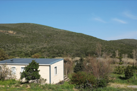 camping vista mare cap corse bungalow vue colline